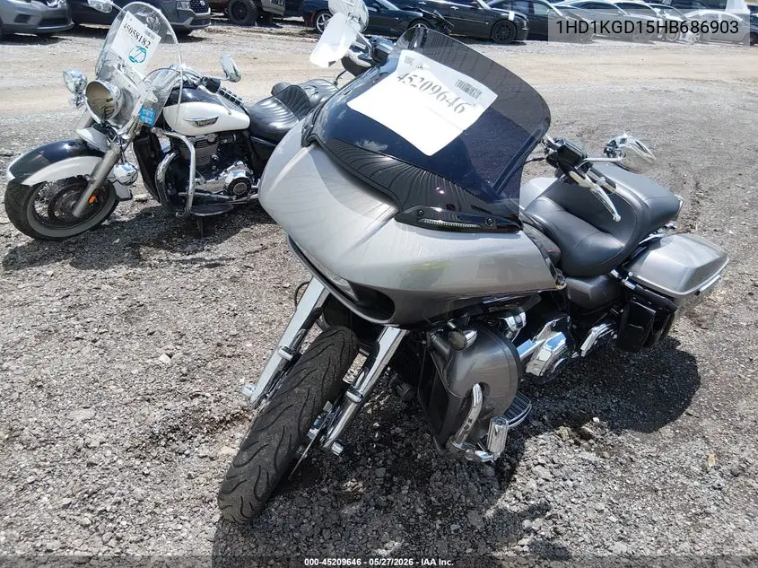 2017 Harley-Davidson Fltru VIN: 1HD1KGD15HB686903 Lot: 45209646