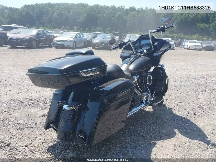 2017 Harley-Davidson Fltrxs Road Glide Special VIN: 1HD1KTC11HB638325 Lot: 45440065
