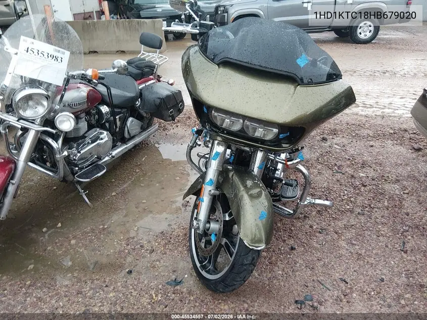 2017 Harley-Davidson Fltrxs Road Glide Special VIN: 1HD1KTC18HB679020 Lot: 45534557