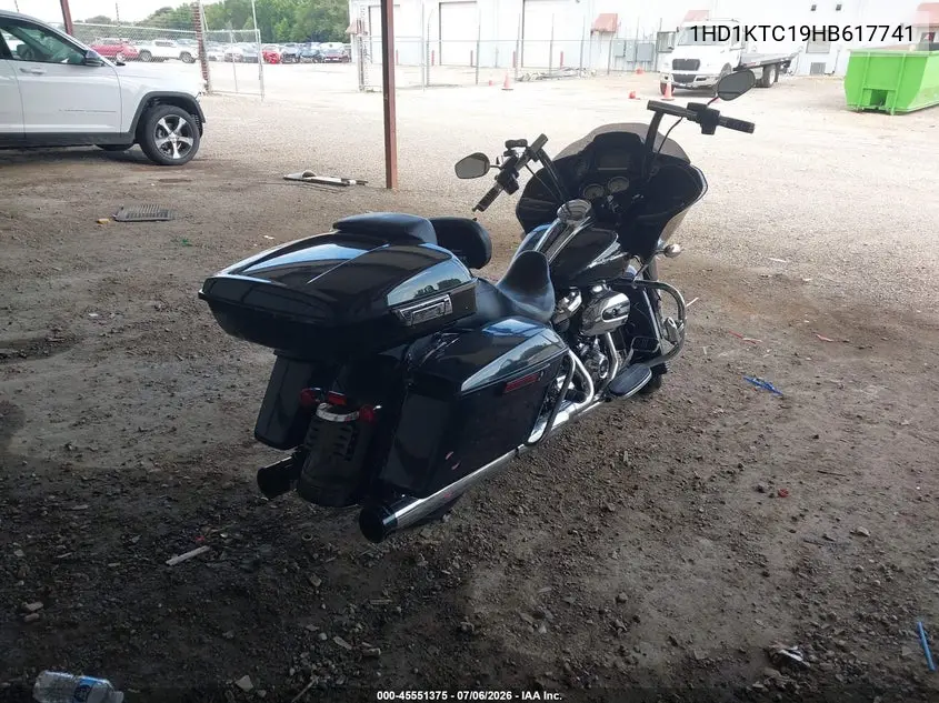 2017 Harley-Davidson Fltrxs Road Glide Special VIN: 1HD1KTC19HB617741 Lot: 45551375