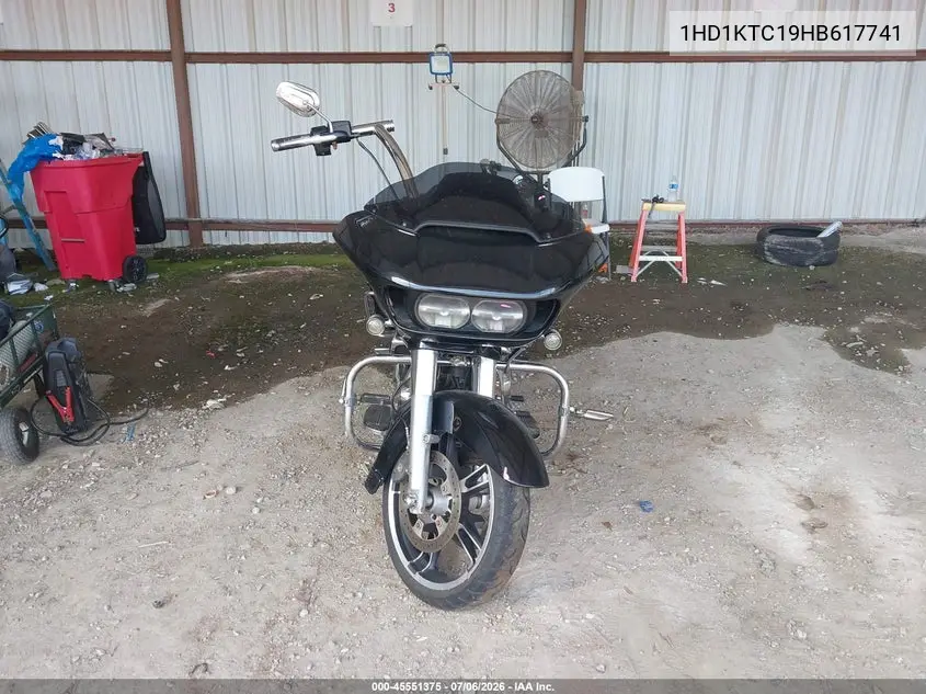 2017 Harley-Davidson Fltrxs Road Glide Special VIN: 1HD1KTC19HB617741 Lot: 45551375