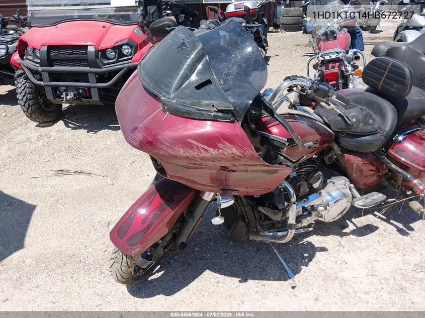 2017 Harley-Davidson Fltrxs Road Glide Special VIN: 1HD1KTC14HB672727 Lot: 45561604
