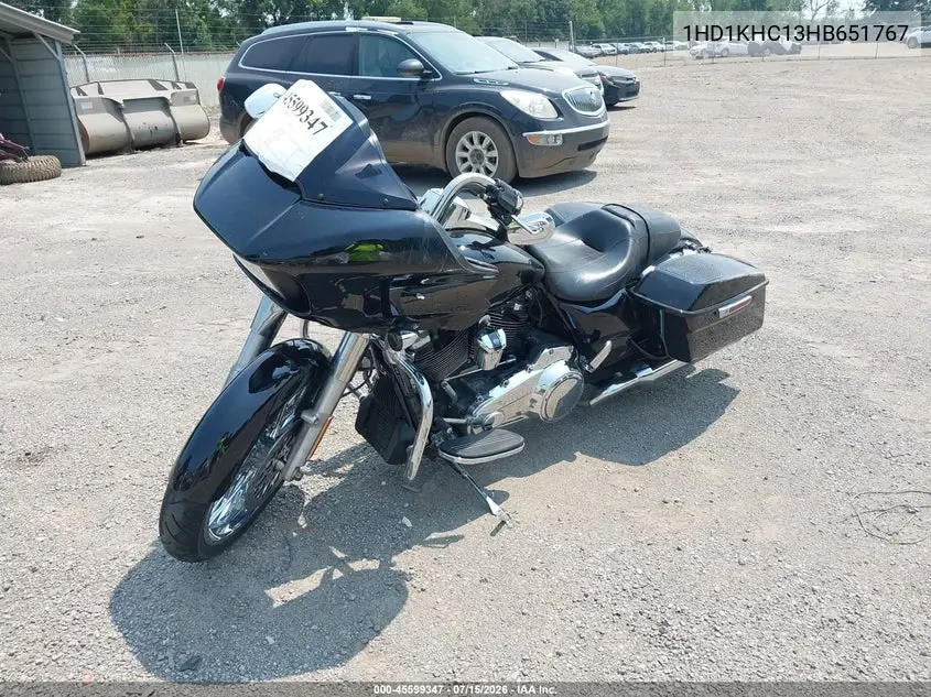2017 Harley-Davidson Fltrx Road Glide VIN: 1HD1KHC13HB651767 Lot: 45599347