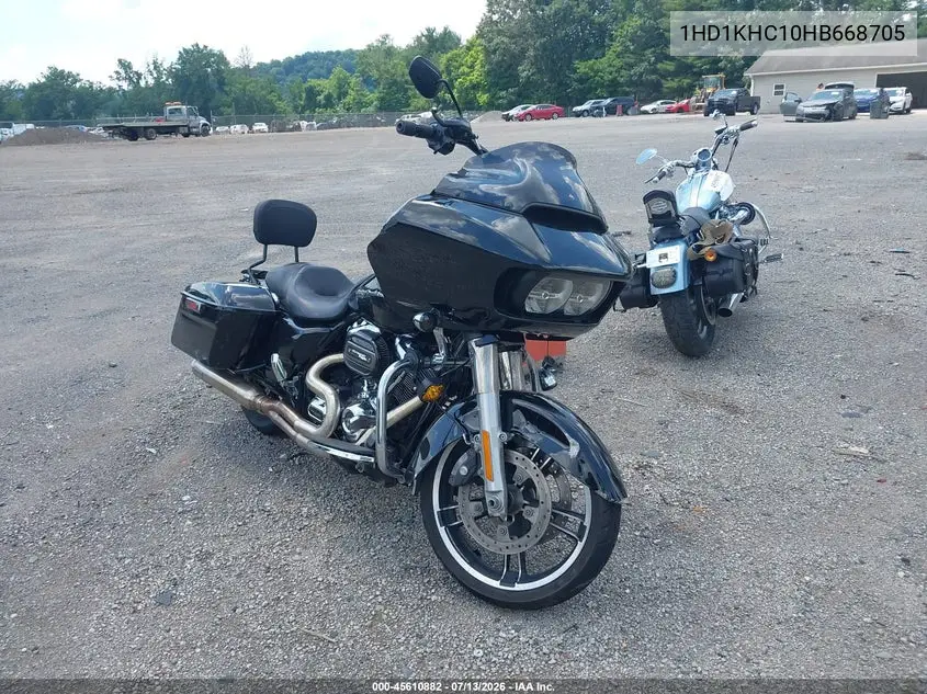 2017 Harley-Davidson Fltrx Road Glide VIN: 1HD1KHC10HB668705 Lot: 45610882