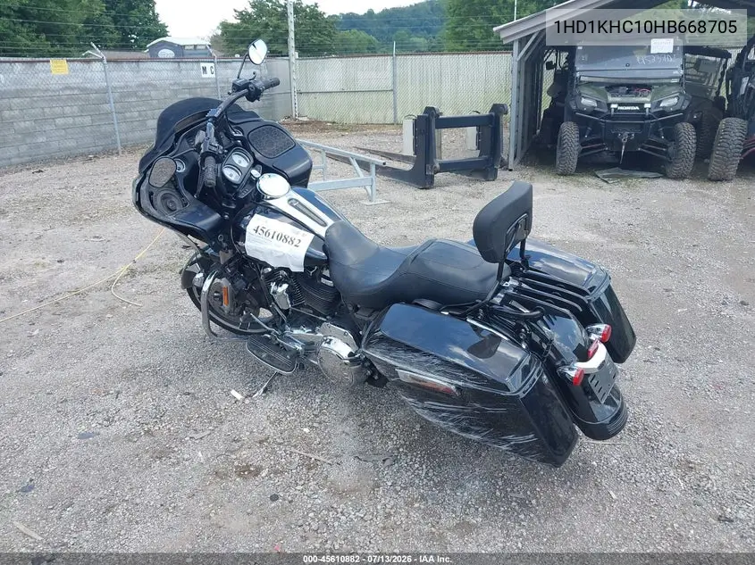 2017 Harley-Davidson Fltrx Road Glide VIN: 1HD1KHC10HB668705 Lot: 45610882