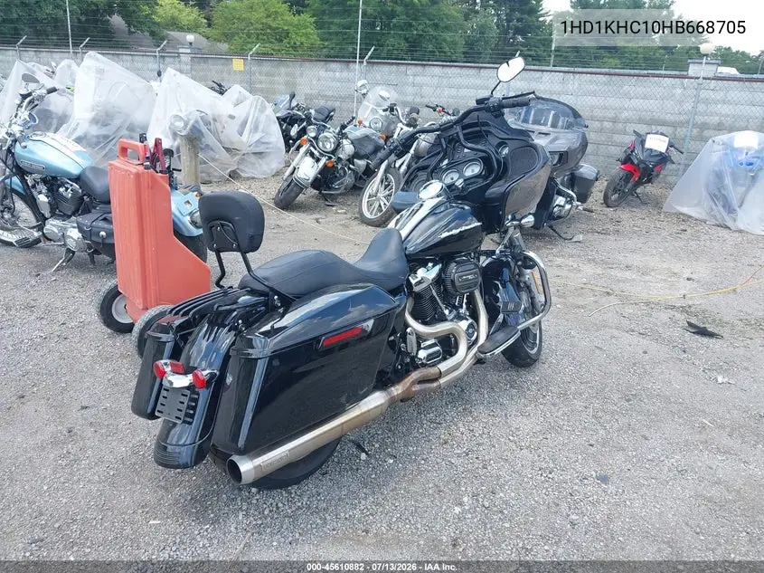 2017 Harley-Davidson Fltrx Road Glide VIN: 1HD1KHC10HB668705 Lot: 45610882