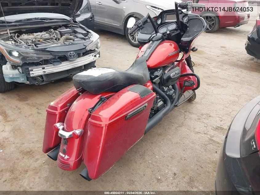 2018 Harley-Davidson Fltrxs Road Glide Special VIN: 1HD1KTC14JB624053 Lot: 45004311