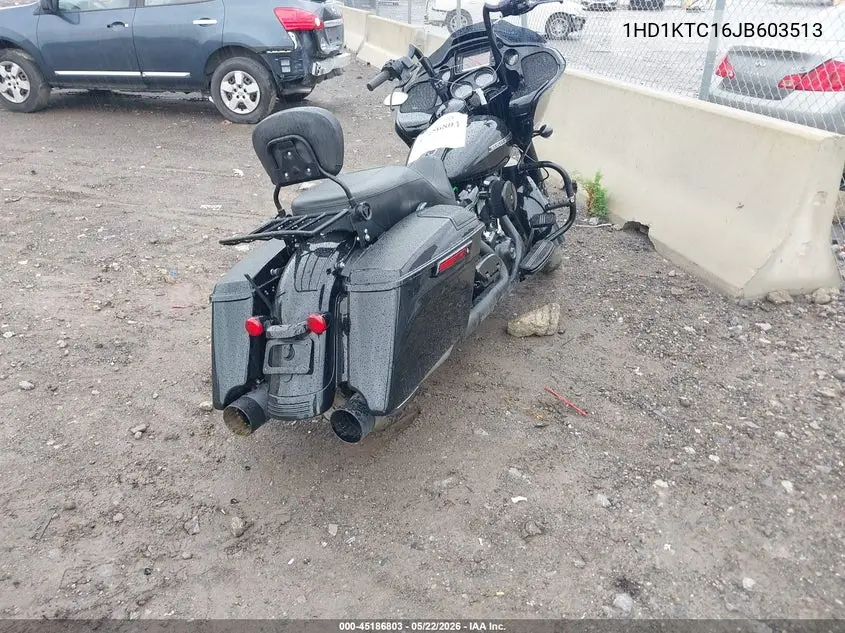2018 Harley-Davidson Fltrxs Road Glide Special VIN: 1HD1KTC16JB603513 Lot: 45186803