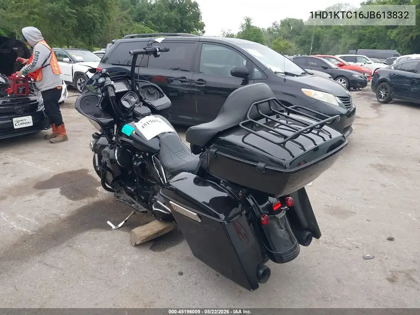 2018 Harley-Davidson Fltrxs Road Glide Special VIN: 1HD1KTC16JB613832 Lot: 45196009