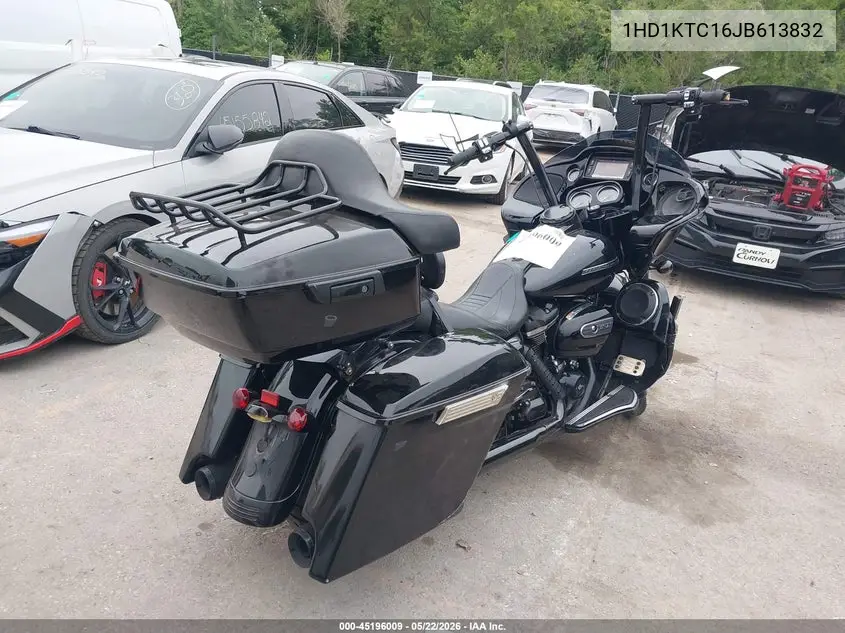 2018 Harley-Davidson Fltrxs Road Glide Special VIN: 1HD1KTC16JB613832 Lot: 45196009