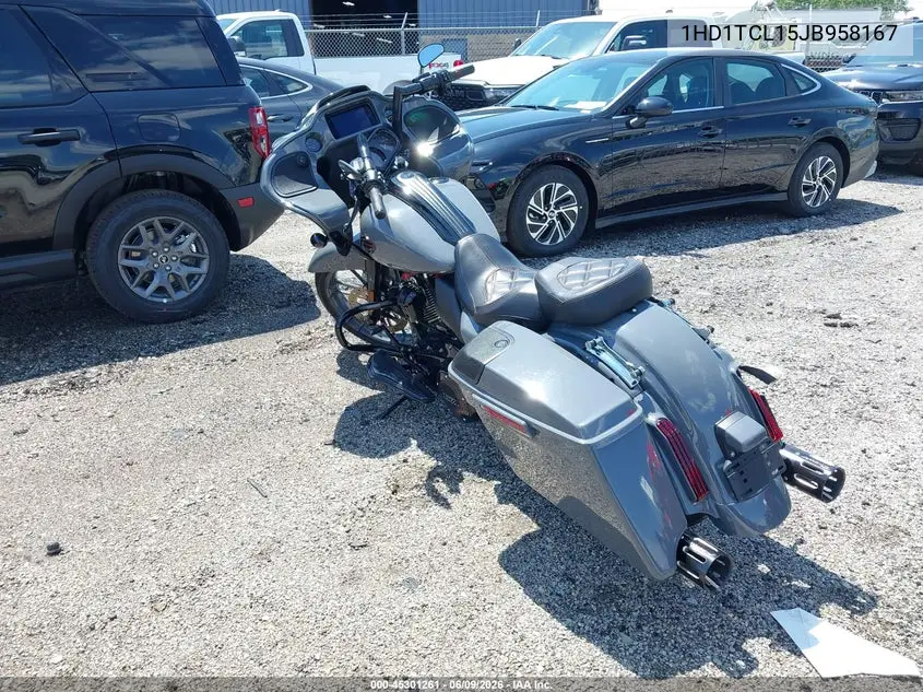 2018 Harley-Davidson Fltrxse Cvo Road Glide VIN: 1HD1TCL15JB958167 Lot: 45301261