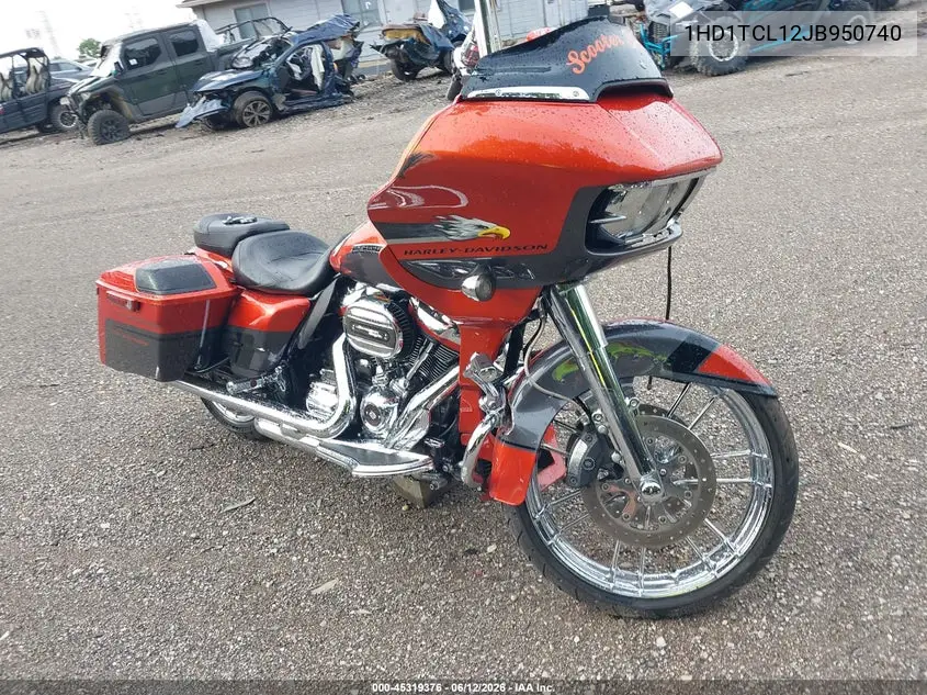 2018 Harley-Davidson Fltrxse Cvo Road Glide VIN: 1HD1TCL12JB950740 Lot: 45319376