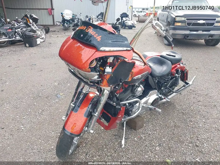 2018 Harley-Davidson Fltrxse Cvo Road Glide VIN: 1HD1TCL12JB950740 Lot: 45319376