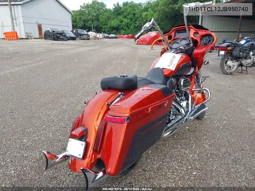 2018 Harley-Davidson Fltrxse Cvo Road Glide VIN: 1HD1TCL12JB950740 Lot: 45319376