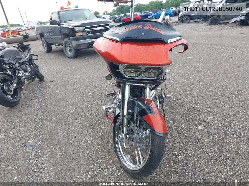 2018 Harley-Davidson Fltrxse Cvo Road Glide VIN: 1HD1TCL12JB950740 Lot: 45319376