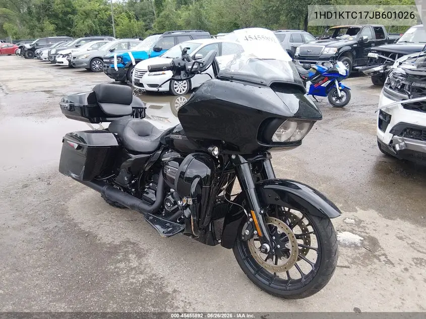2018 Harley-Davidson Fltrxs Road Glide Special VIN: 1HD1KTC17JB601026 Lot: 45455892