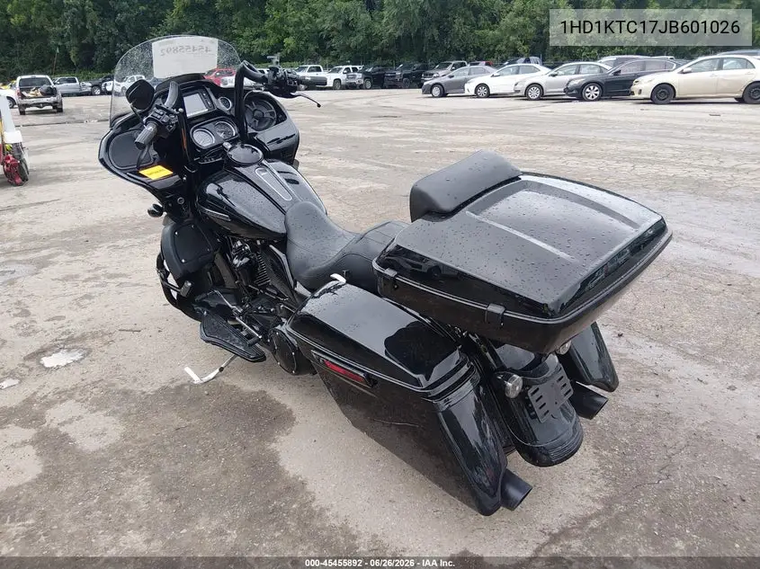 2018 Harley-Davidson Fltrxs Road Glide Special VIN: 1HD1KTC17JB601026 Lot: 45455892