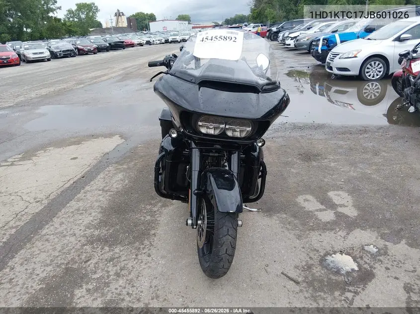 2018 Harley-Davidson Fltrxs Road Glide Special VIN: 1HD1KTC17JB601026 Lot: 45455892