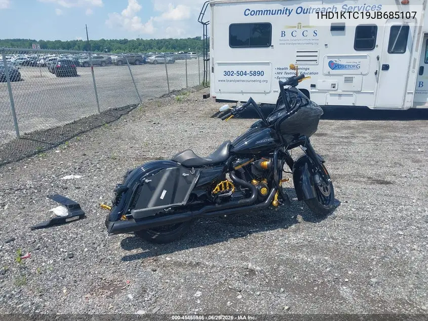 2018 Harley-Davidson Fltrxs Road Glide Special VIN: 1HD1KTC19JB685107 Lot: 45465946