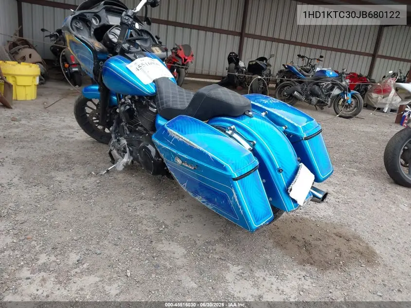 2018 Harley-Davidson Fltrxs Road Glide Special VIN: 1HD1KTC30JB680122 Lot: 45516030