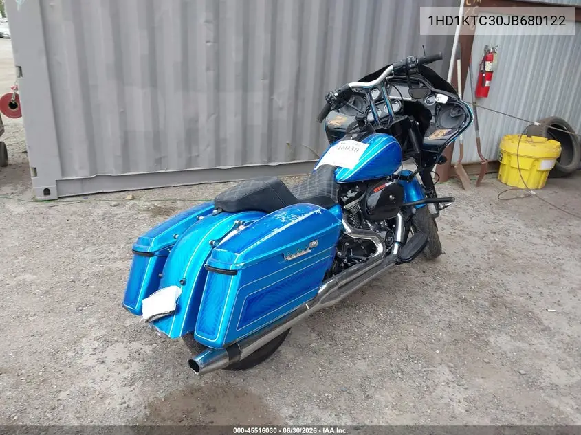 2018 Harley-Davidson Fltrxs Road Glide Special VIN: 1HD1KTC30JB680122 Lot: 45516030