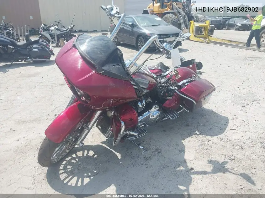 2018 Harley-Davidson Fltrx Road Glide VIN: 1HD1KHC19JB682902 Lot: 45540062