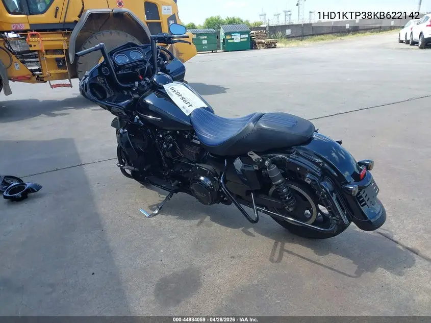 2019 Harley-Davidson Fltrxs VIN: 1HD1KTP38KB622142 Lot: 44984059