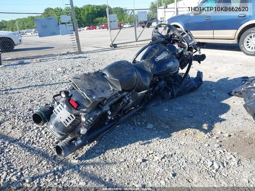 2019 Harley-Davidson Fltrxs VIN: 1HD1KTP10KB662620 Lot: 45123010