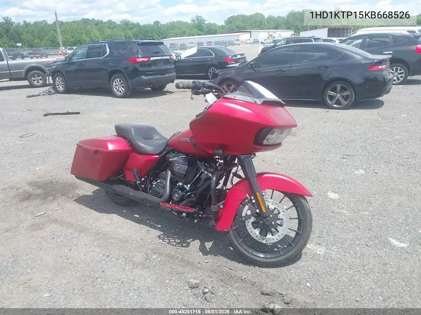 2019 Harley-Davidson Fltrxs VIN: 1HD1KTP15KB668526 Lot: 45251716