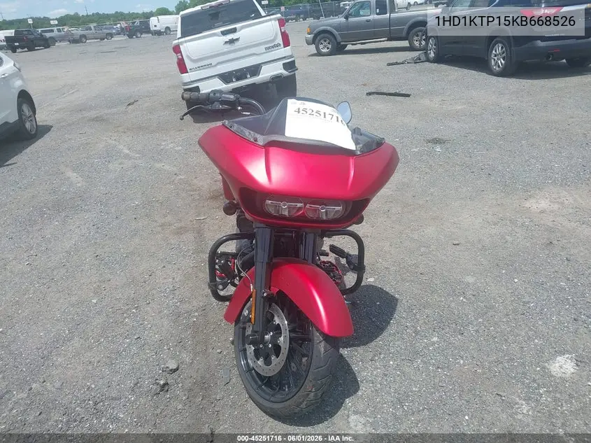 2019 Harley-Davidson Fltrxs VIN: 1HD1KTP15KB668526 Lot: 45251716