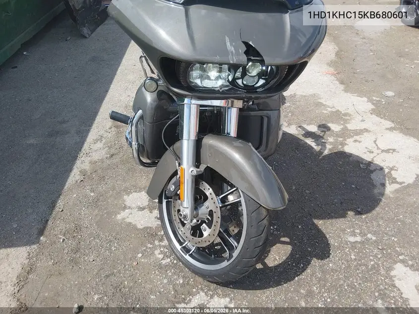 2019 Harley-Davidson Fltrx VIN: 1HD1KHC15KB680601 Lot: 45303120