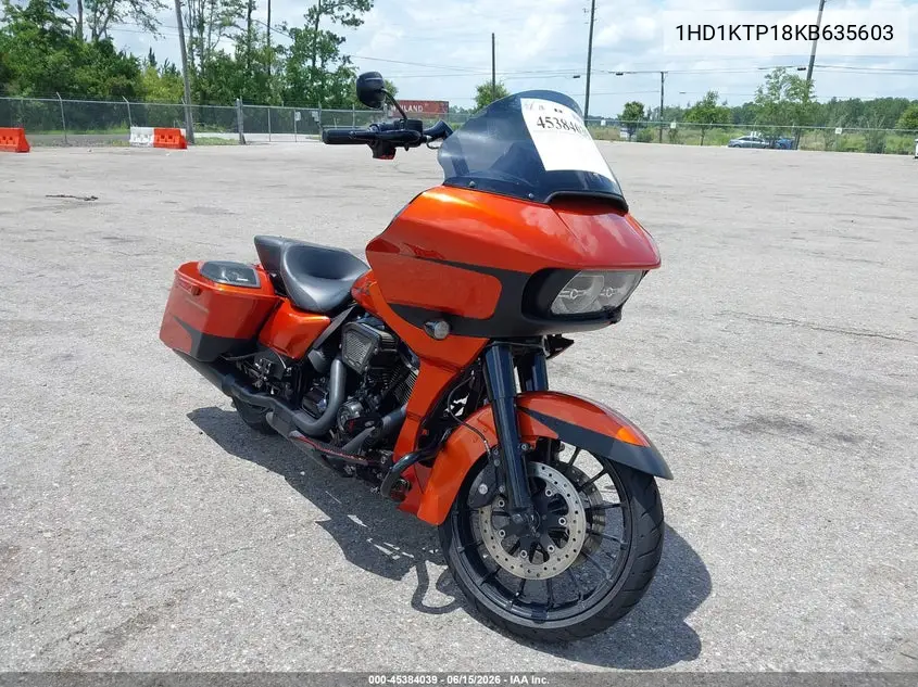 2019 Harley-Davidson Fltrxs VIN: 1HD1KTP18KB635603 Lot: 45384039