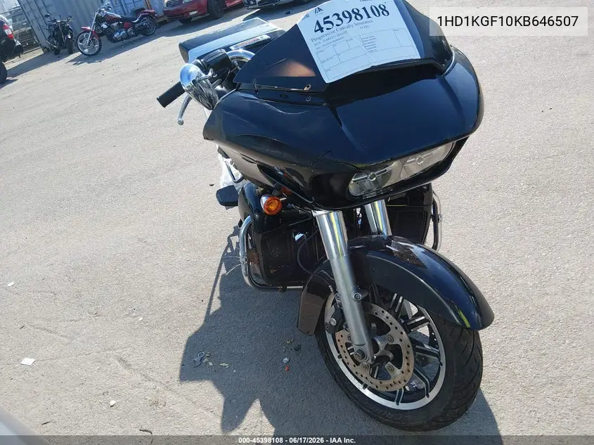 2019 Harley-Davidson Fltru VIN: 1HD1KGF10KB646507 Lot: 45398108