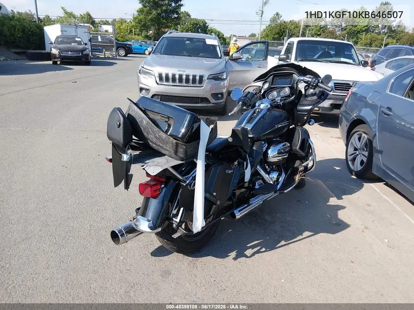 2019 Harley-Davidson Fltru VIN: 1HD1KGF10KB646507 Lot: 45398108