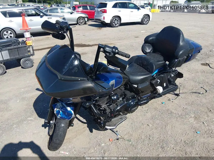 2019 Harley-Davidson Fltrxs VIN: 1HD1KTP14KB605868 Lot: 45410070