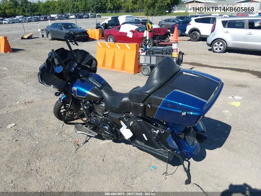 2019 Harley-Davidson Fltrxs VIN: 1HD1KTP14KB605868 Lot: 45410070