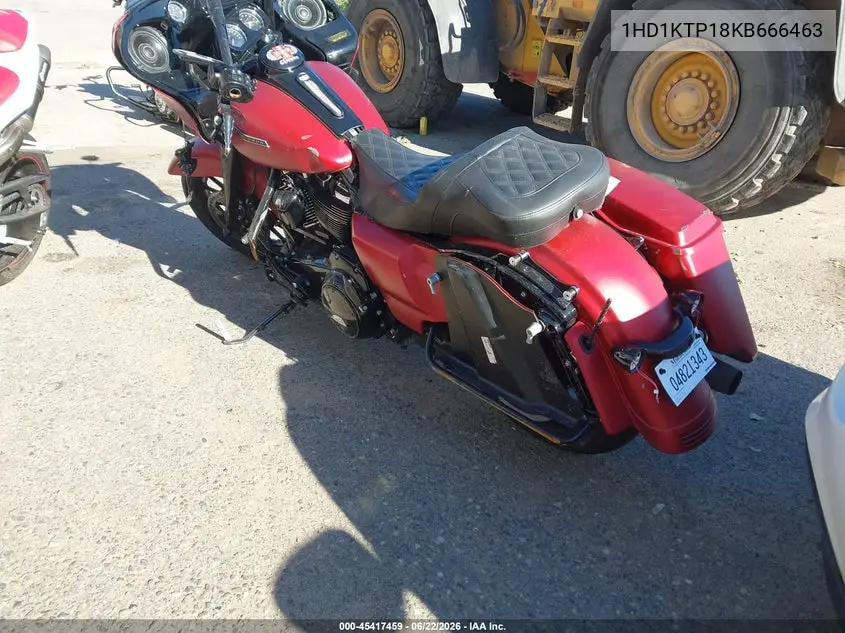 2019 Harley-Davidson Fltrxs VIN: 1HD1KTP18KB666463 Lot: 45417459