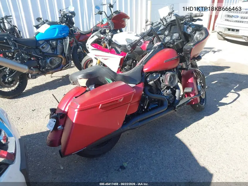 2019 Harley-Davidson Fltrxs VIN: 1HD1KTP18KB666463 Lot: 45417459