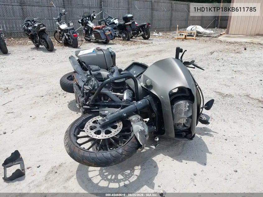 2019 Harley-Davidson Fltrxs VIN: 1HD1KTP18KB611785 Lot: 45468616