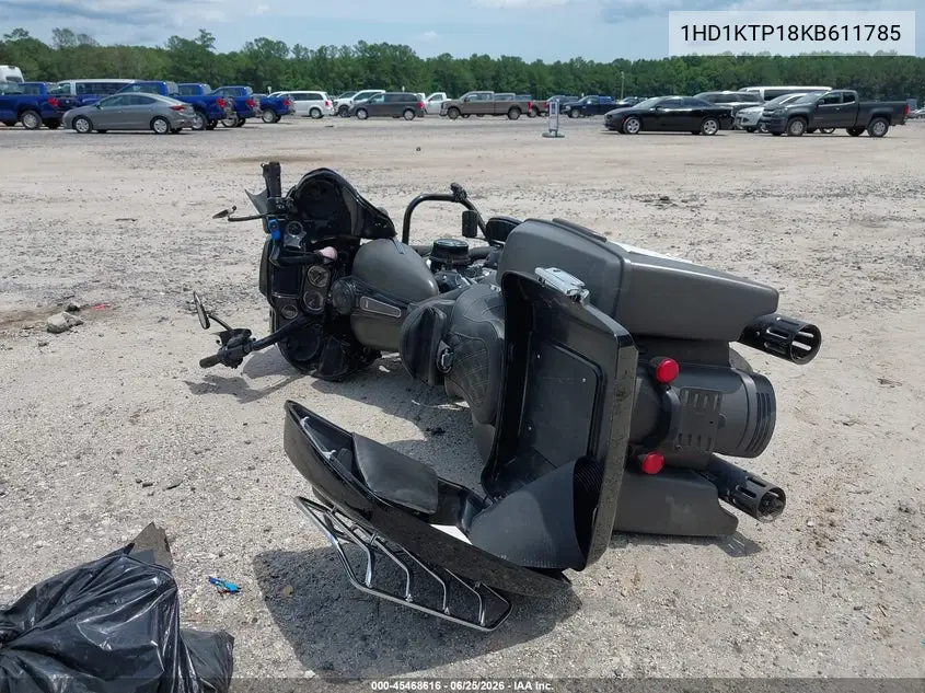 2019 Harley-Davidson Fltrxs VIN: 1HD1KTP18KB611785 Lot: 45468616
