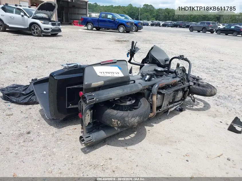 2019 Harley-Davidson Fltrxs VIN: 1HD1KTP18KB611785 Lot: 45468616
