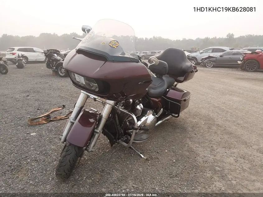 2019 Harley-Davidson Fltrx VIN: 1HD1KHC19KB628081 Lot: 45622788