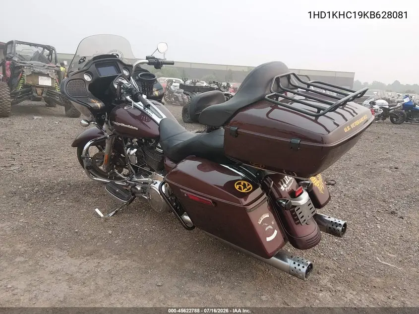2019 Harley-Davidson Fltrx VIN: 1HD1KHC19KB628081 Lot: 45622788