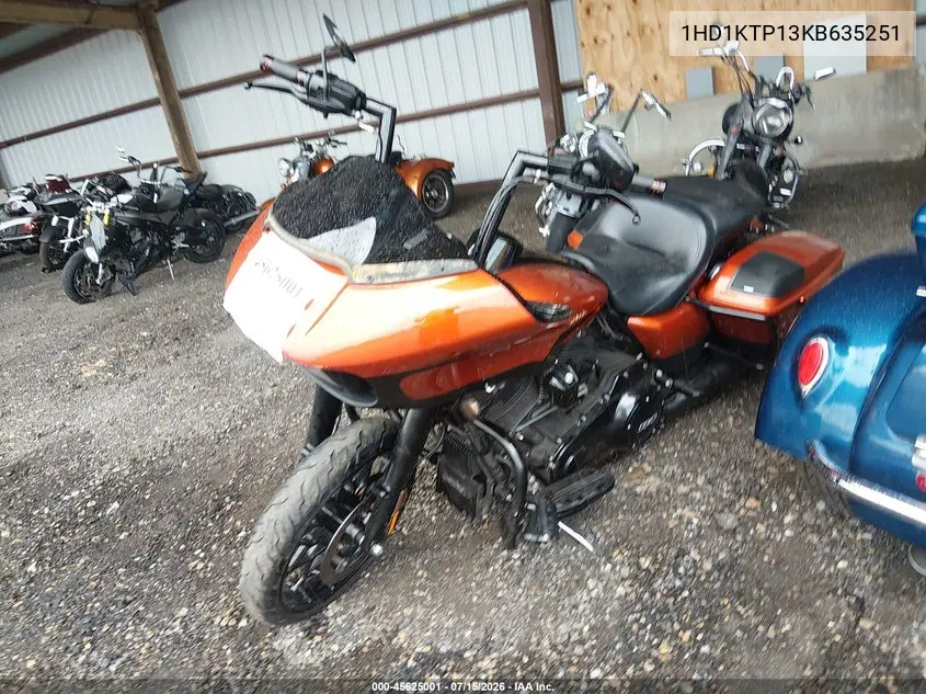 2019 Harley-Davidson Fltrxs VIN: 1HD1KTP13KB635251 Lot: 45625001