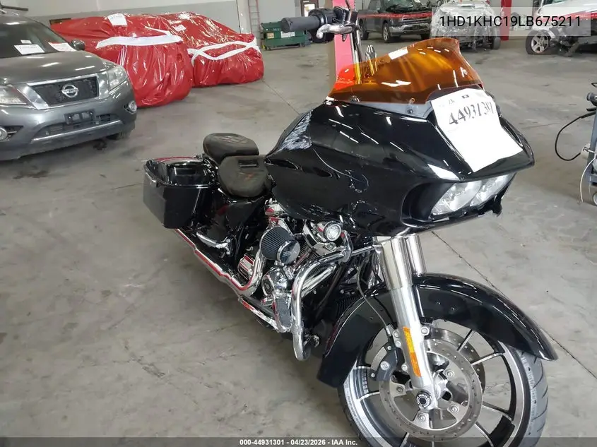 2020 Harley-Davidson Fltrx VIN: 1HD1KHC19LB675211 Lot: 44931301