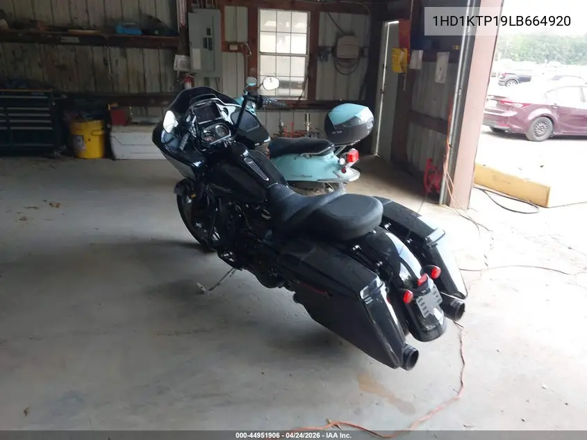 2020 Harley-Davidson Fltrxs VIN: 1HD1KTP19LB664920 Lot: 44951906