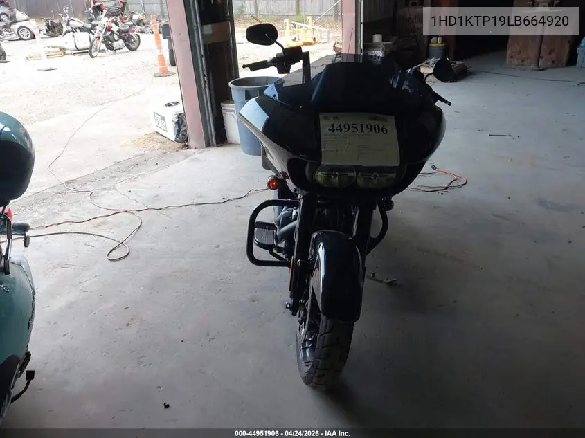 2020 Harley-Davidson Fltrxs VIN: 1HD1KTP19LB664920 Lot: 44951906