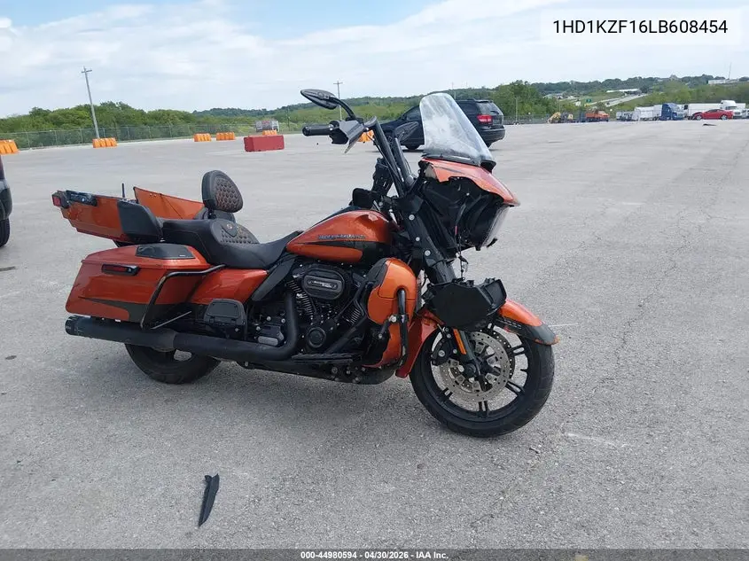 2020 Harley-Davidson Fltrk VIN: 1HD1KZF16LB608454 Lot: 44980594