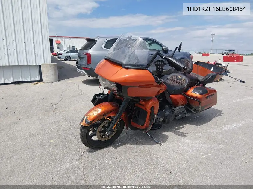 2020 Harley-Davidson Fltrk VIN: 1HD1KZF16LB608454 Lot: 44980594