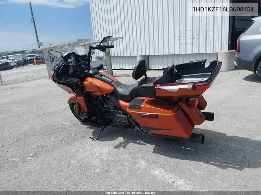 2020 Harley-Davidson Fltrk VIN: 1HD1KZF16LB608454 Lot: 44980594